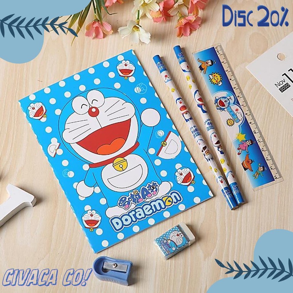 

Stationery Set 6 In 1 Free Alat Tulis Beserta Bag Untuk Anak Sekolah Diskon