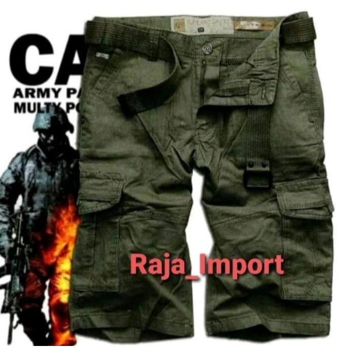 OKS CELANA CARGO IMPORT//CELANA PENDEK PRIA//CELANA GUNUNG//CELANA PDL PRIA//FREE SABUK