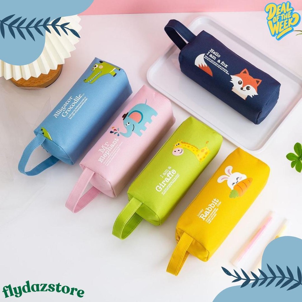 

Tempat Pensil/ Tempat Pensil & Alat Tulis Ritsleting Ganda/Dompet Pensil 2 Sleting Flash Sale! Diskon Hingga 70%