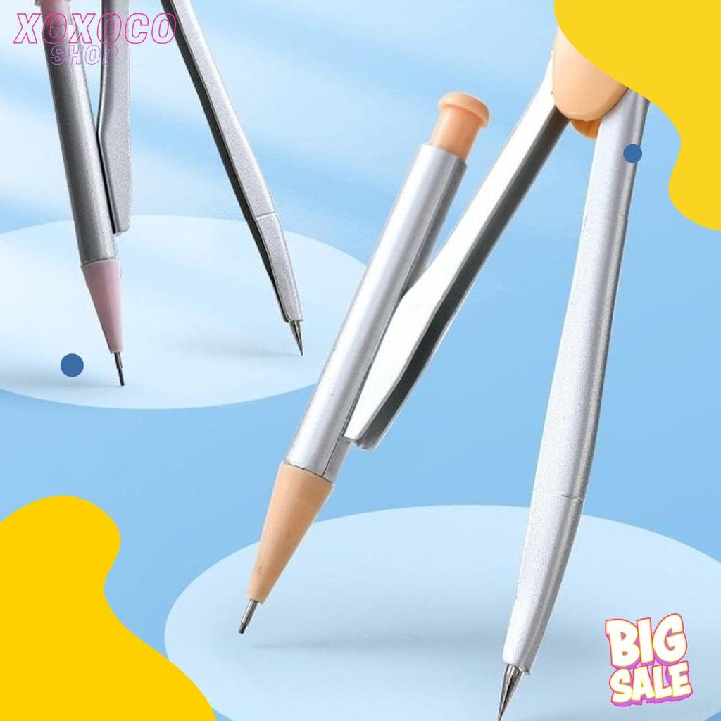 

[Dotding] 7Pcs Kompas Set Matematika + Kotak Pensil Logam Tahan Lama - Alat Tulis Sekolah & Kantor Bonus Penggaris & Penghapus/7 Pcs/Set Geometry Compasses Ruler Protractor Cute Drawing Math Study Tool School Stationery H261 Diskon