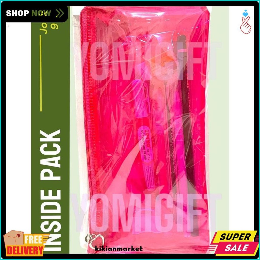 

Paket Joyko P88 Pouch / Paket Joyko 9 P88 In 1 Murah Dalam Tempat Pensil Terlaris! Produk Ini Banyak Dicari
