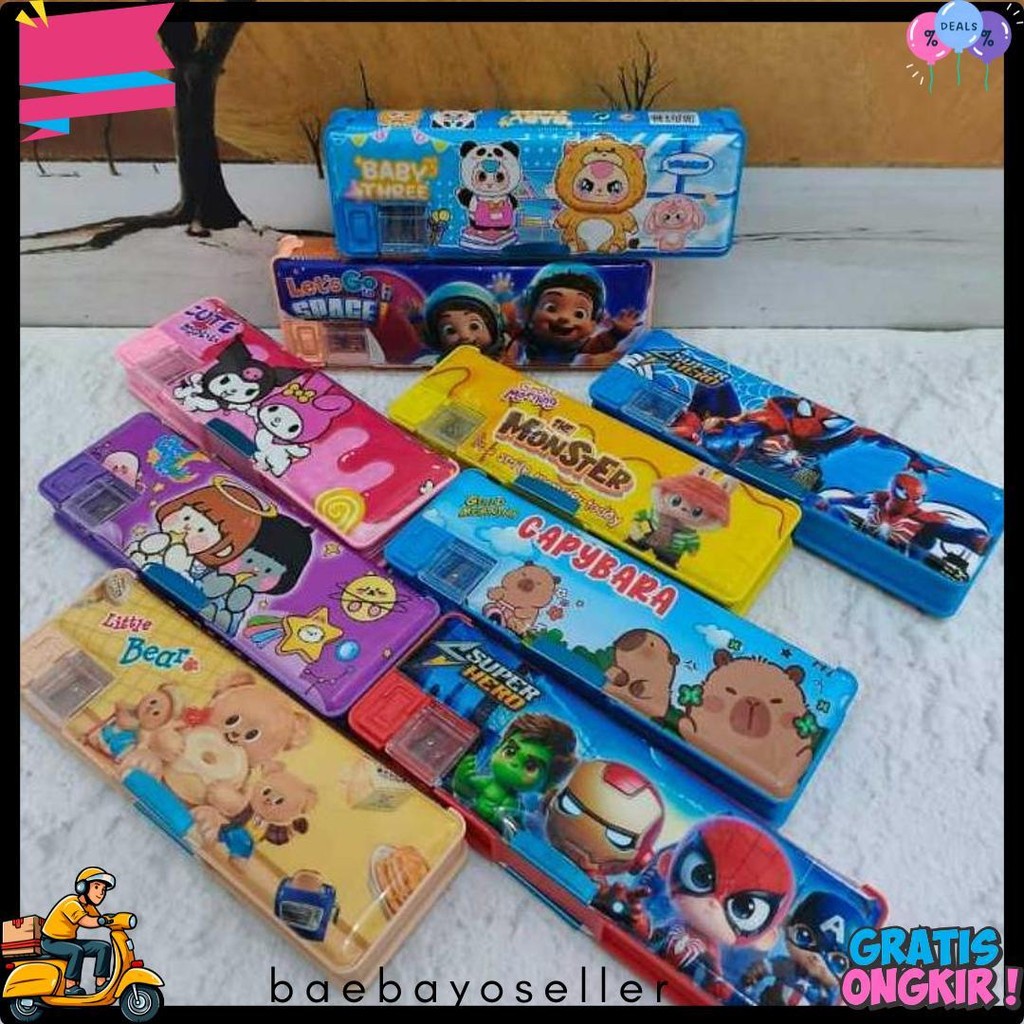 

Kotak Pencil Magnet Tanggung/Pencil Case Magnet Tanggung Tepak Terlaris! Produk Ini Banyak Dicari