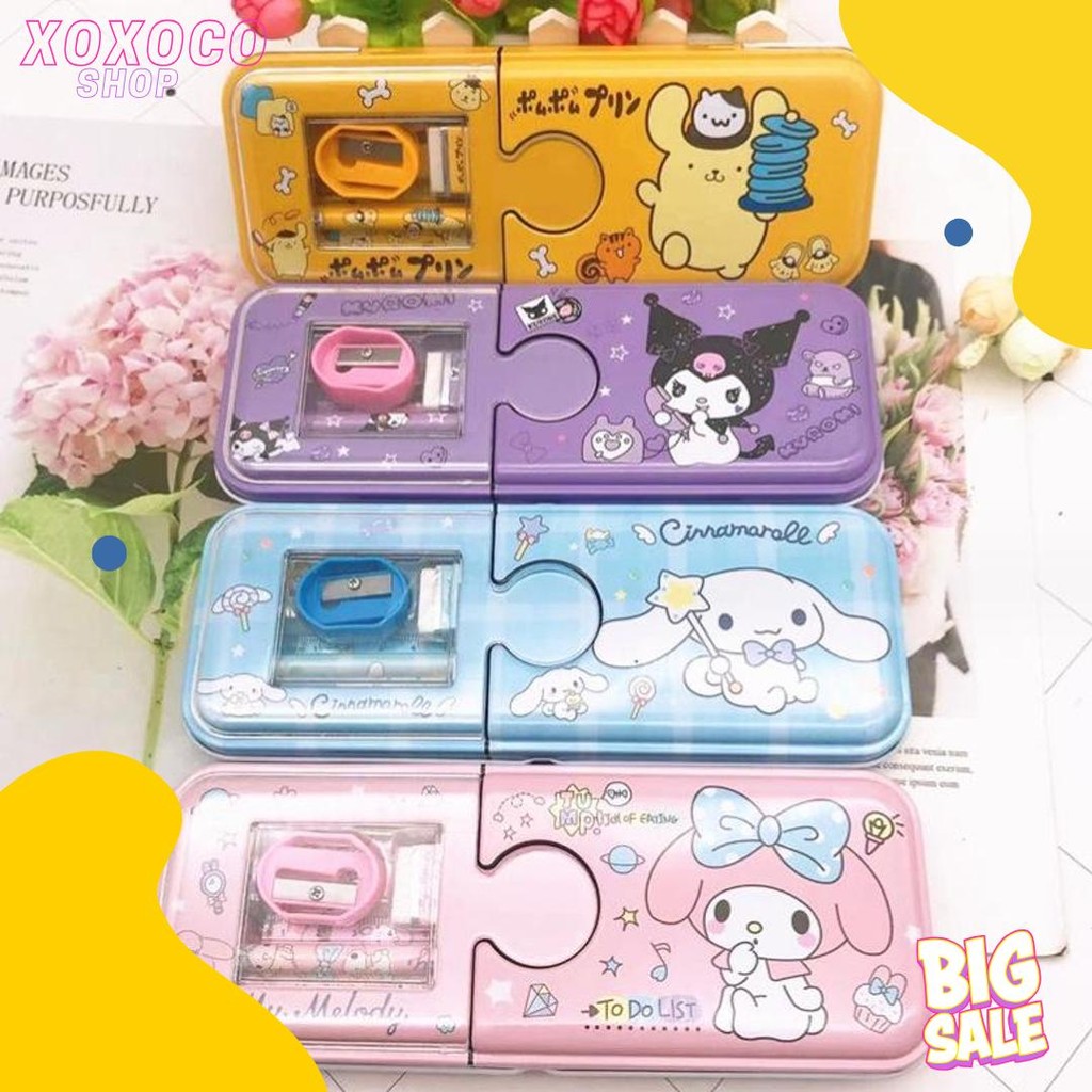 

Sao - S6003 Kotak Pensil Sanrio Bening 2 Tingkat / Kotak Pensil Sanrio / Kotak Pensil Magnet / Kotak Pensil Anak / Kotak Pensil Diskon