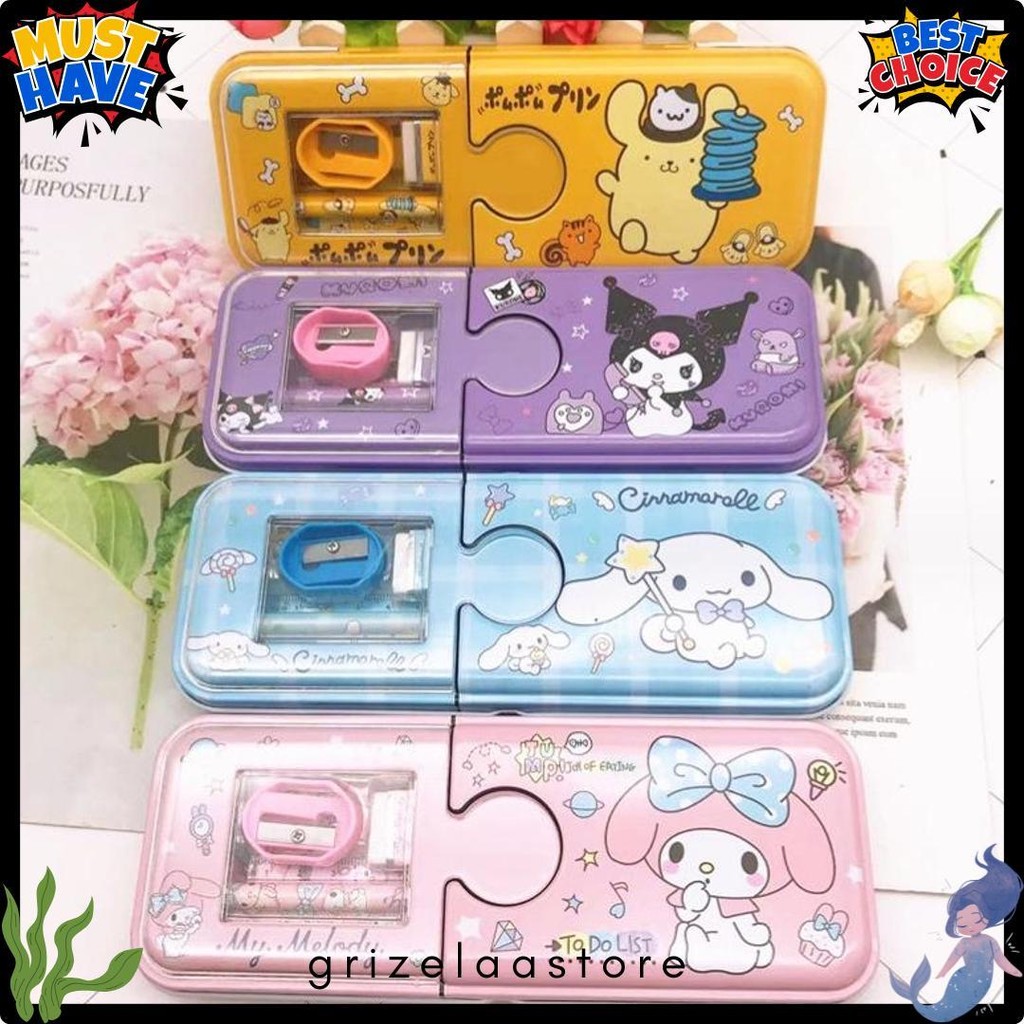 

Sao - S6003 Kotak Pensil Sanrio Bening 2 Tingkat / Kotak Pensil Sanrio / Kotak Pensil Magnet / Kotak Pensil Anak / Kotak Pensil Flash Sale! Diskon Hingga 70%