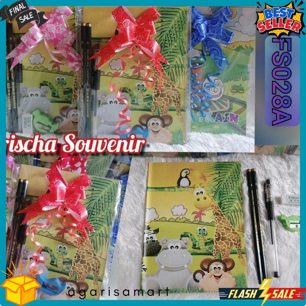 

Paket Hemat Fs028 / Alat Tulis Set / Bingkisan Ulang Tahun / Souvenir Ultah / Hadiah Lomba Terlaris! Produk Ini Banyak Dicari