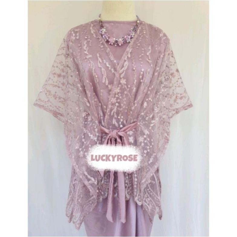 Trend - Wrap Outer Tille Ribbon Outer Organza Pita Outer Tulle Outer Brukat Outfit Kondangan Outer L