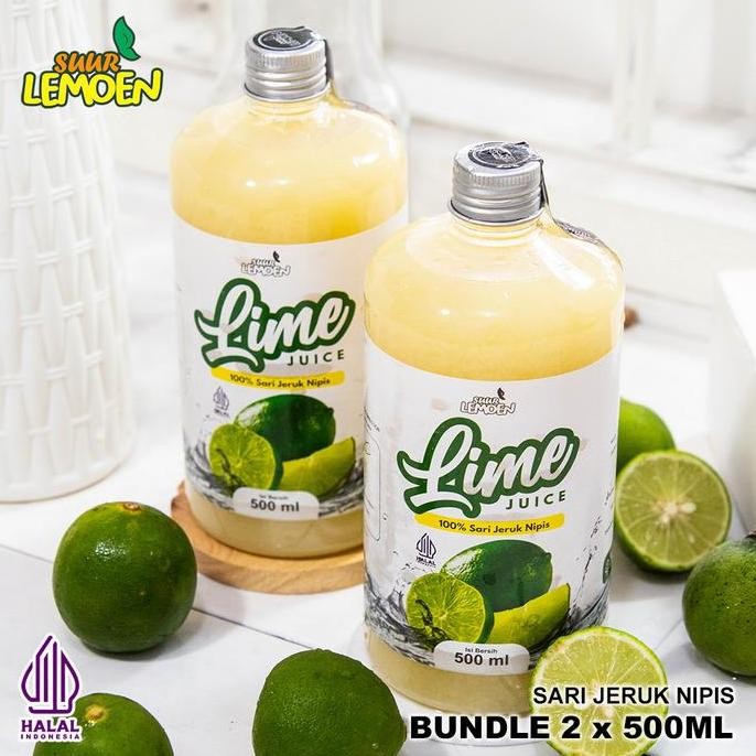 

SUUR LEMOEN Sari Jeruk Nipis Pure Lime Juice PA
