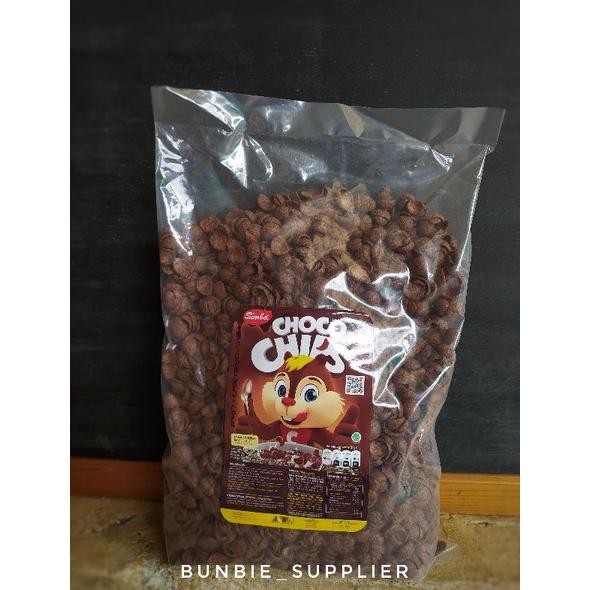 

Simba Choco Chips 1 Kg / Cereal Choco Crunch / Sereal Koko Krunch / Rasa Coklat dan Stroberi Nugi