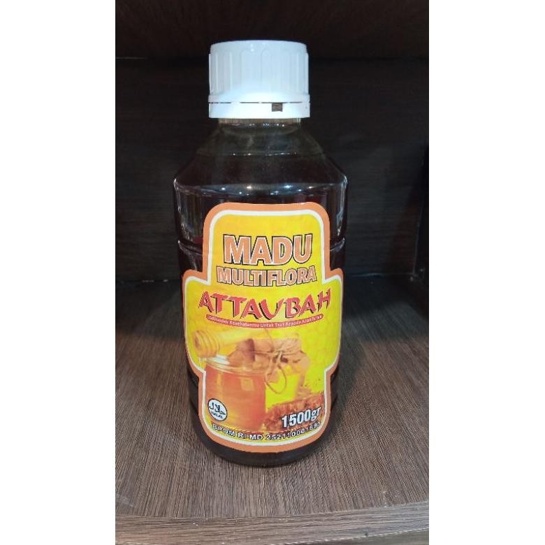 

Madu Asli At Taubah attaubah multiflora multi flora 1500gr Nugi