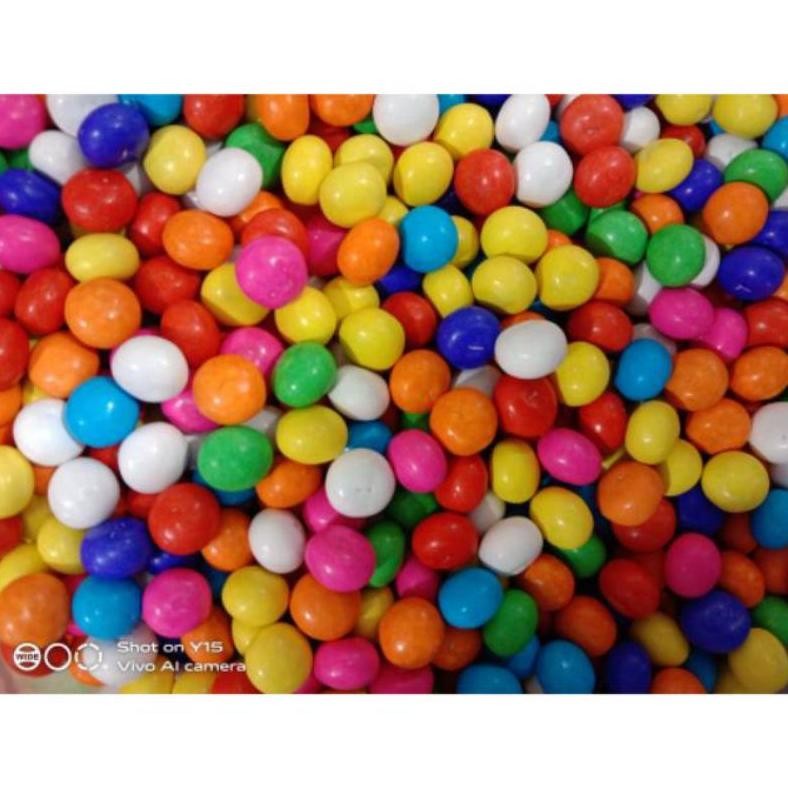 

(COD) 1Kg Biskuit Bola bola Pelangi / Coklat Nugi