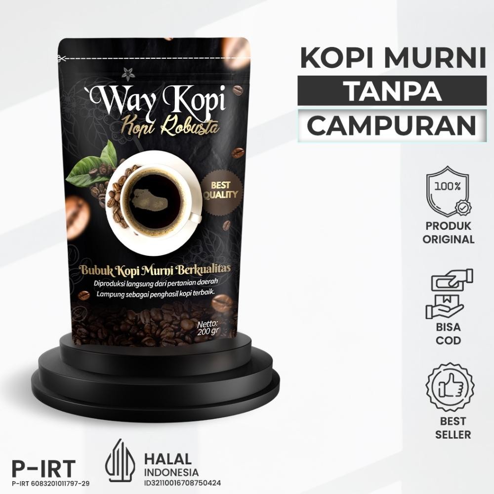 

Kopi Robusta-kopi murni-bubuk kopi-way kopi-kopi kapal api Nugi