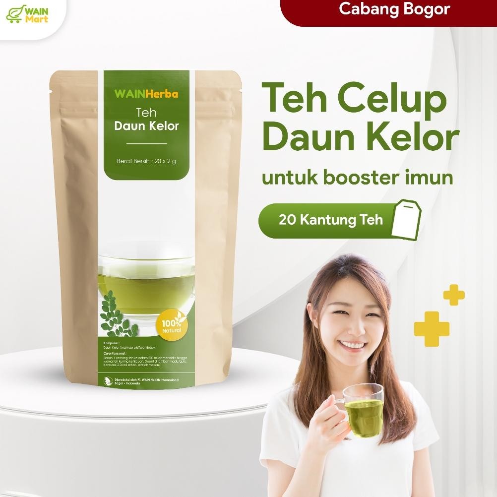 

TEH CELUP DAUN KELOR : 100% Organik Anti-Kanker, Diabetes, Tingkatkan Imunitas dan Kekebalan Tubuh Nugi