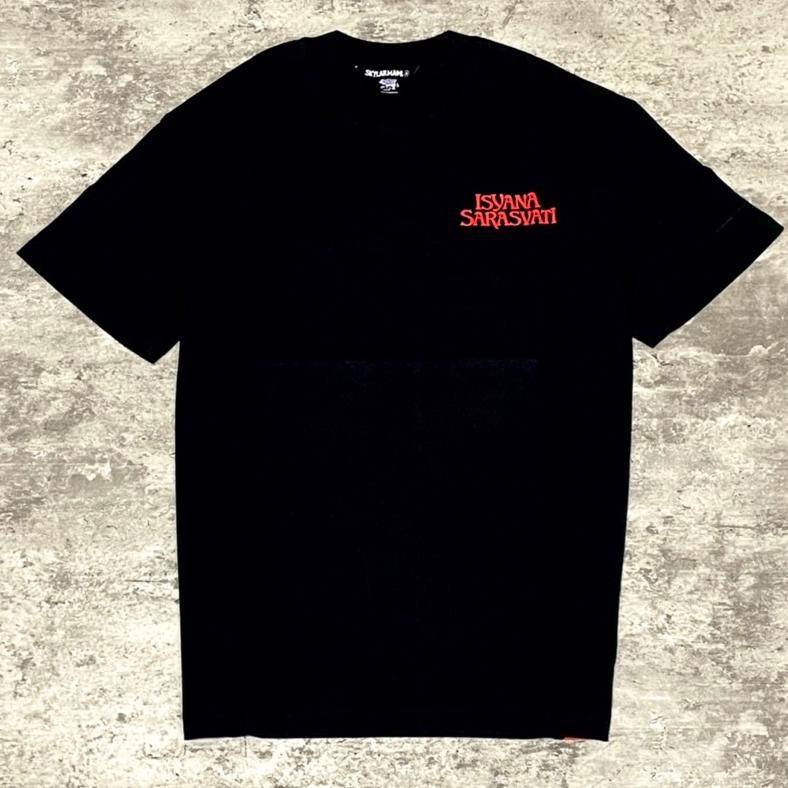 Promo Kaos CodIsyana Sarasvati Burning Fire Tshirt Black Original Merchandise Oke T Shirt