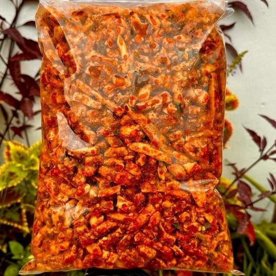 

Basreng pedas daun jeruk viral basreng bumbu melimpah 1 kg Nugi