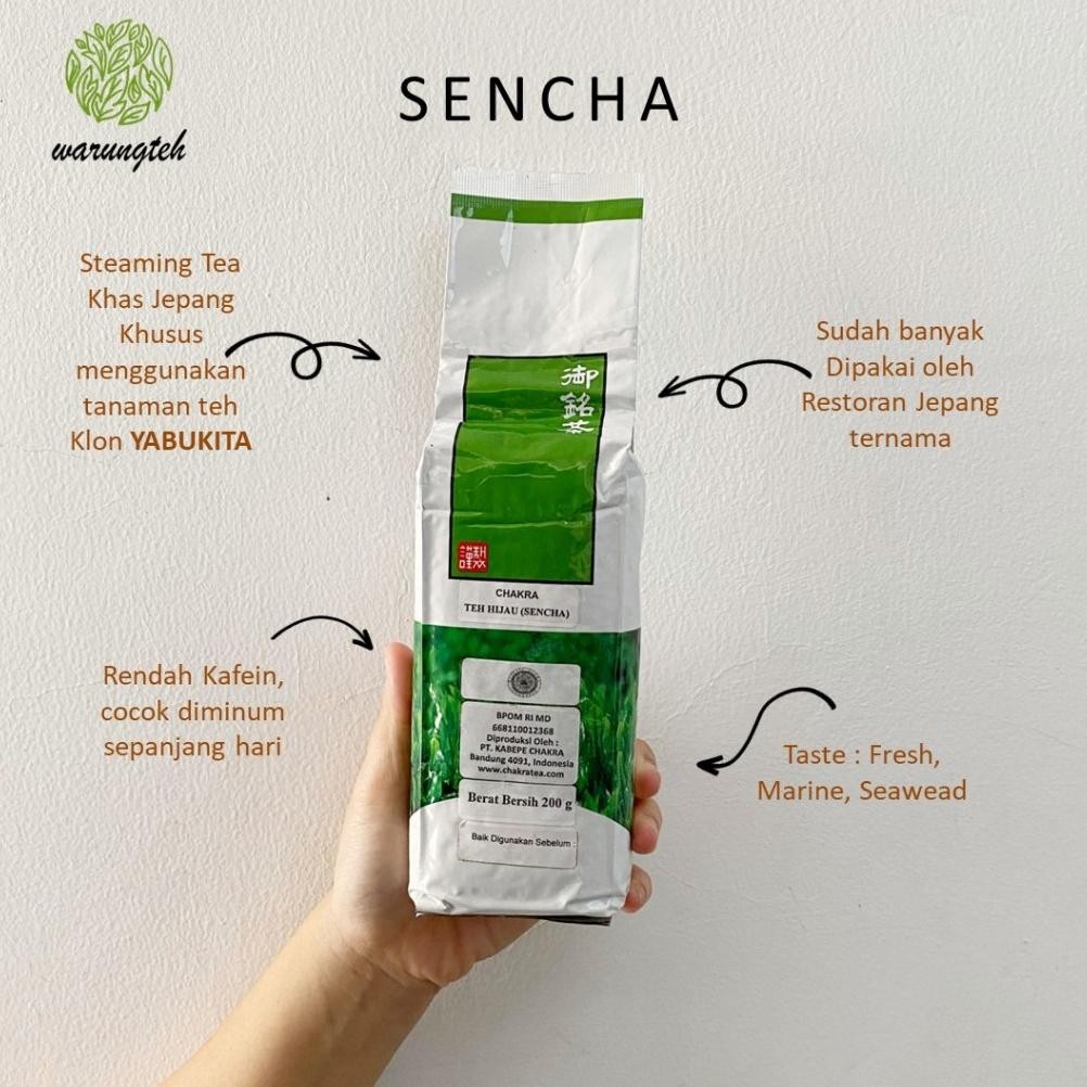 

Sencha Japanese Greentea YABUKITA 200 Gram I Warungteh | Green Tea I Teh Hijau Jepang I Ocha | Sencha | Teh Ocha Nugi