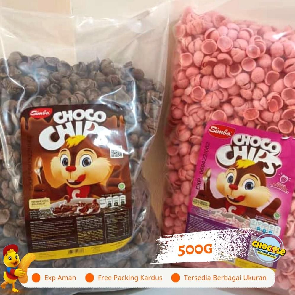 

PROMO 1.1 SIMBA CHOCO CHIPS 500G || PUSAT GROSIR SNACK DAN COKLAT KILOAN ORIGINAL || CEMILAN INDOFOOD II LEBARAN 20224 Nugi