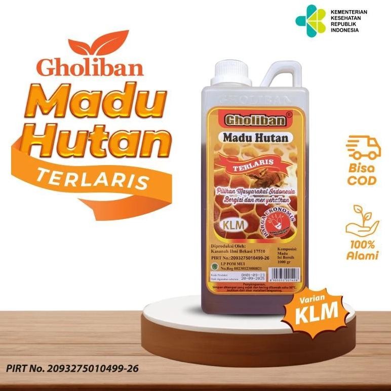

Madu KLM Madu Kalimantan Gholiban 1 kg Nugi