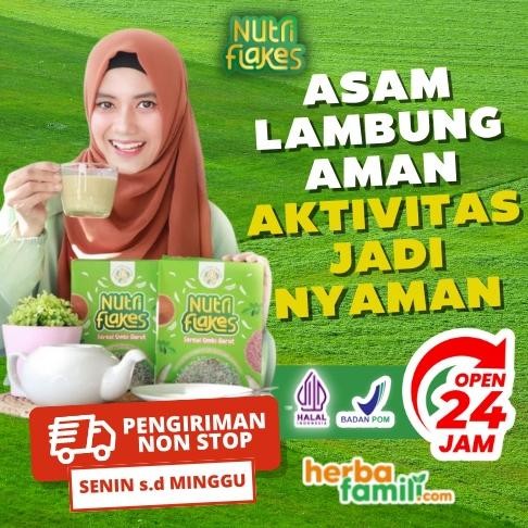

Nutriflakes Sereal Umbi Garut Asam Lambung - Ampuh Mengatasi Asam Lambung Gerd, Maag 1 Box Nugi