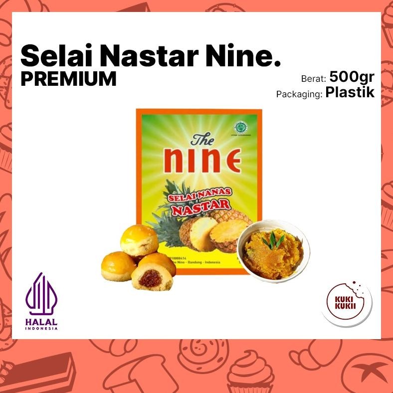 

NINE Selai Nanas 500gr | NINE Selai Nastar 500 gram Nugi