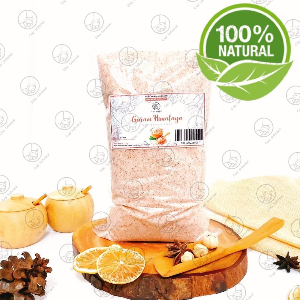 

Garam Himalaya / Pink Himalaya Salt / Rempah / JSR 100% Nugi