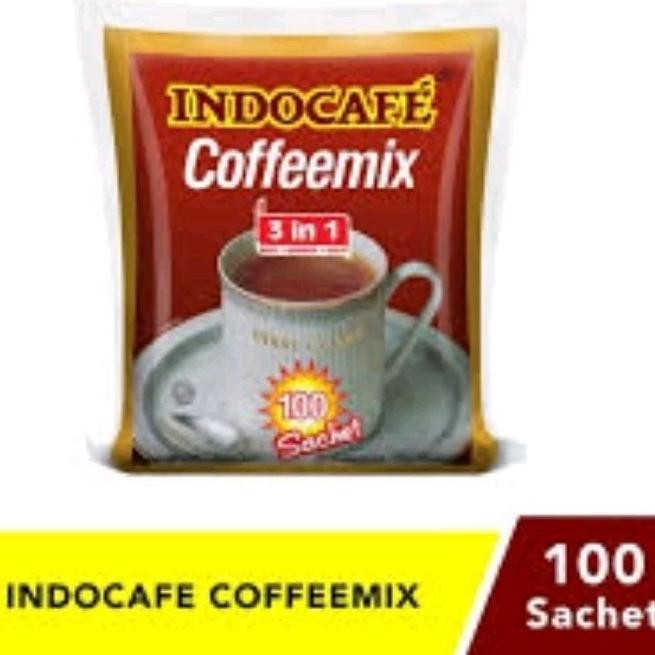 

Indocafe Coffeemix isi 100pc @20g kopi sachet Nugi