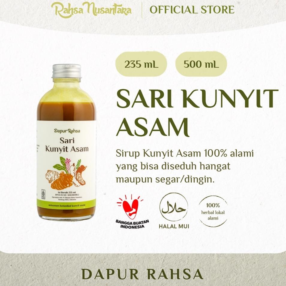 

Sari Kunyit Asam By Rahsa Nusantara Jamu Sirup Tradisional