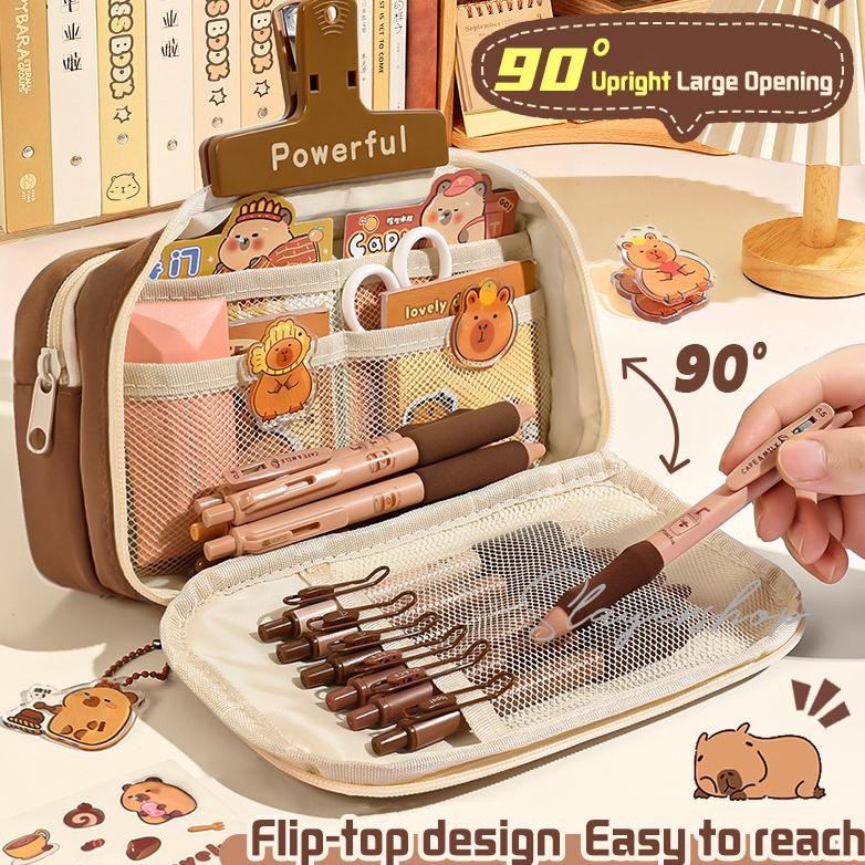 

Iqr-914 Capybara Tempat Alat Tulis Kotak Pensil Aesthetic Tas Penatempat Pencil Tas Pensil Kapasitas Besar Iqr-914