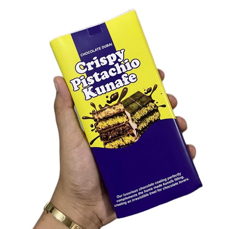 

Terlaris Paket Hemat Dapat 4 Coklat Dubai Kunafa Pistachio Uh-22