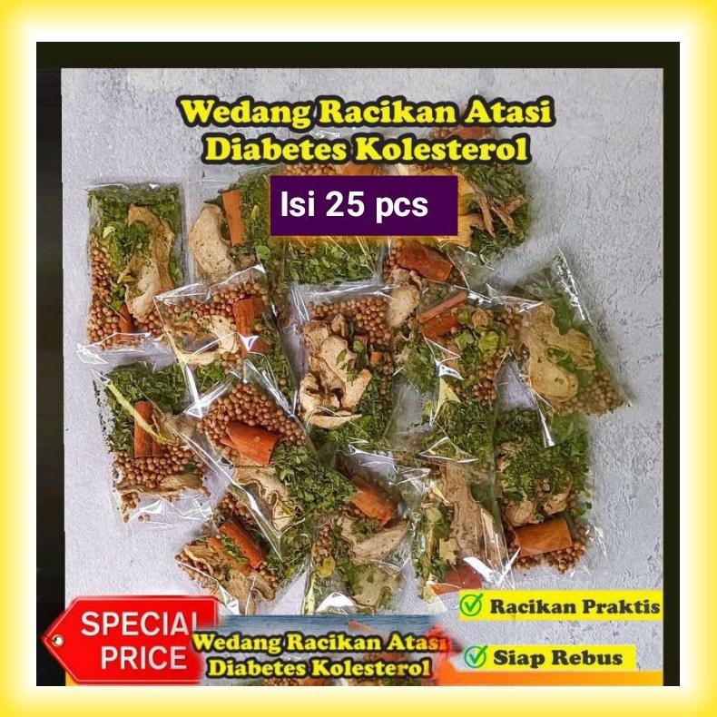 

1 PACK ISI 25 - WEDANG Teh Ketumbar Kayu Manis Jahe Daun Kelor Atasi Diabetes & Kolestrol Alami Herball Nugi