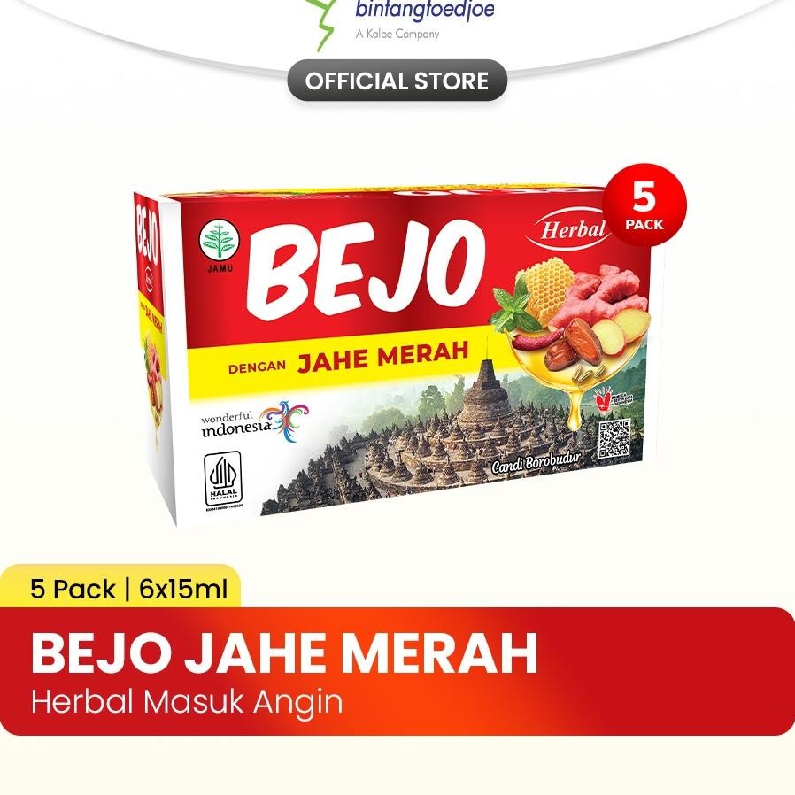 

Bejo Jahe Merah Sachet 5 Pa 30 Sachet