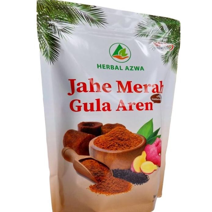 

Jahe Merah Azwan Gula Aren Habatussauda Ukuran 1Kg