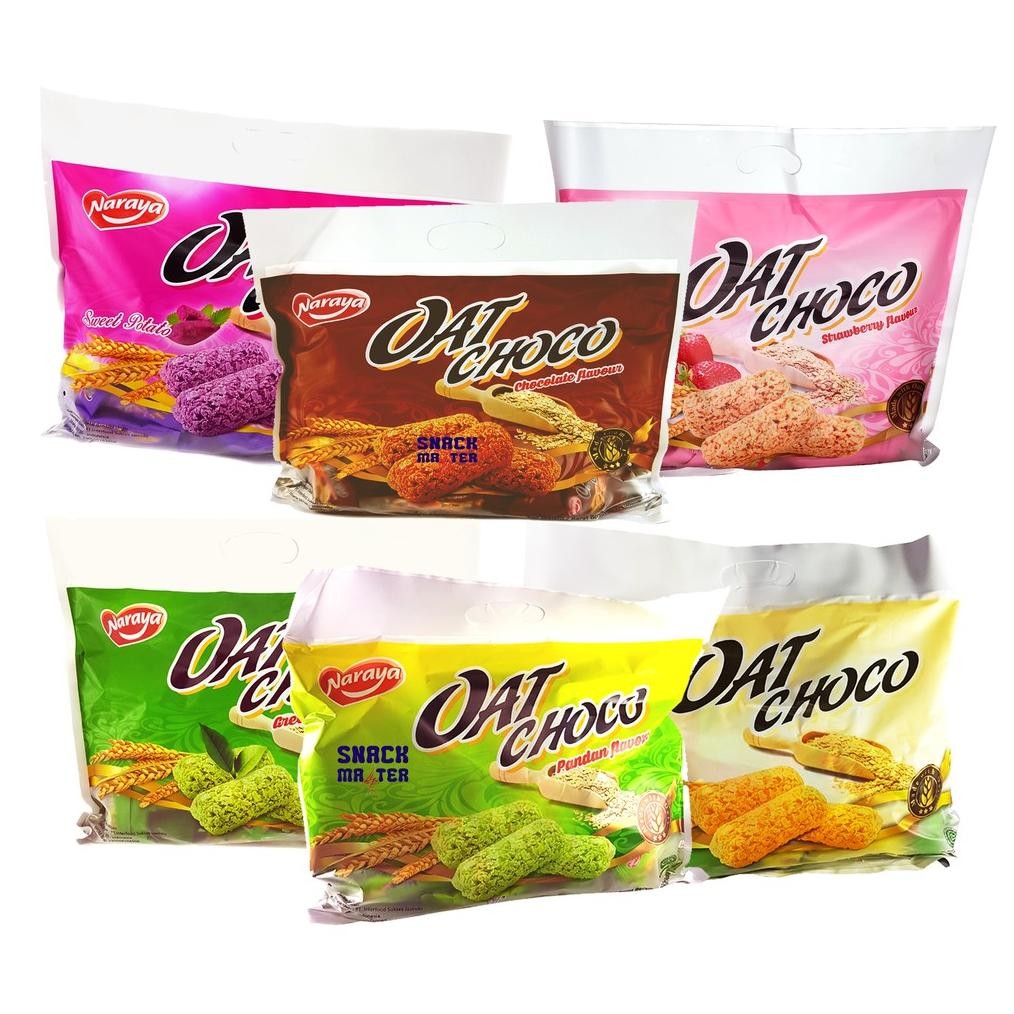 

Naraya Oat Choco Netto 400 gr (Isi 40 pcs x @10gr) Nugi