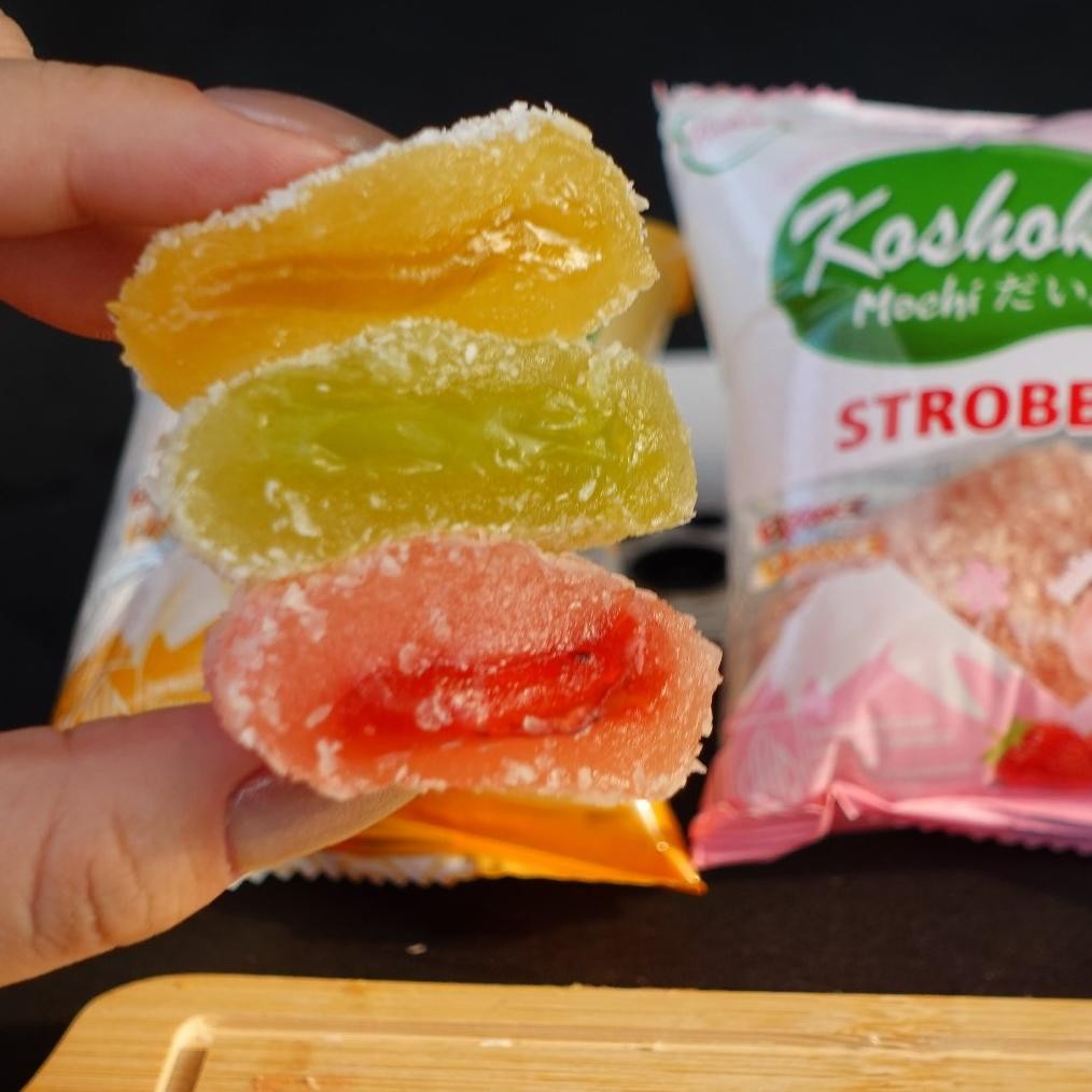 

[HALAL]PROMO 50 Pcs!! MOCHI KOSHOKU Dus JAPANESE STYLE SOFT MOCHI Nugi