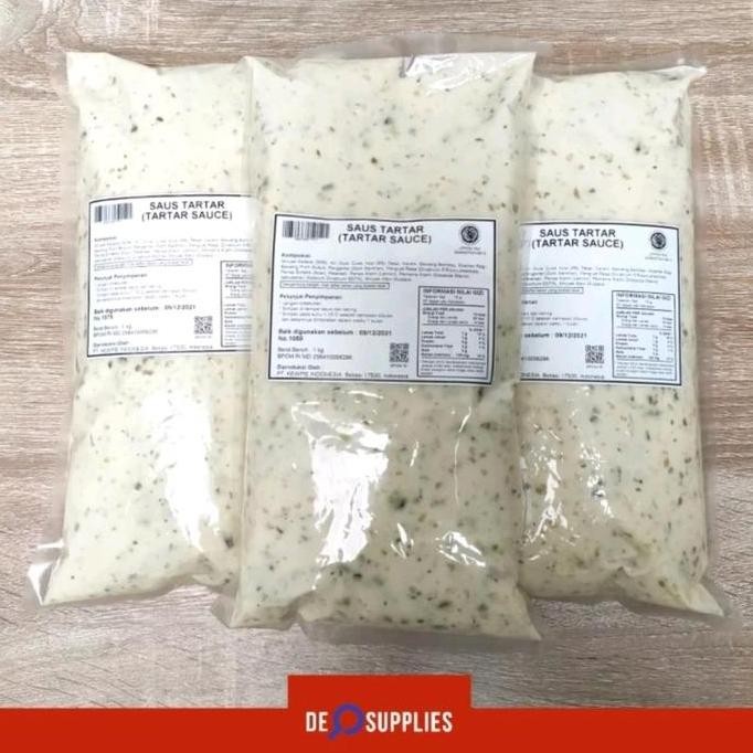 

Promo Kewpie Tartar Sauce 1Kg - Saus Tar Tar Halal Untuk Ikan Goreng