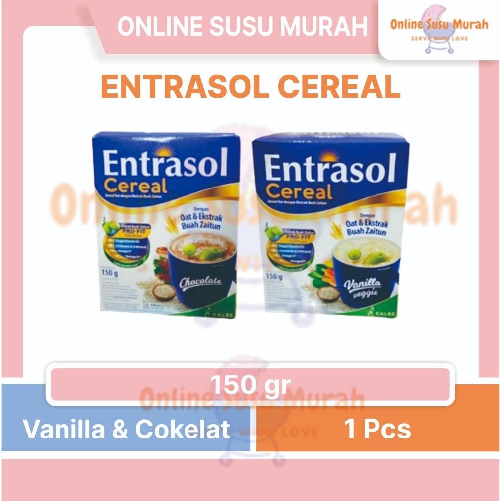 

ENTRASOL QUICKSTART QUICK START VANILA COKLAT 5 X 30 GR SEREAL SSKD Nugi