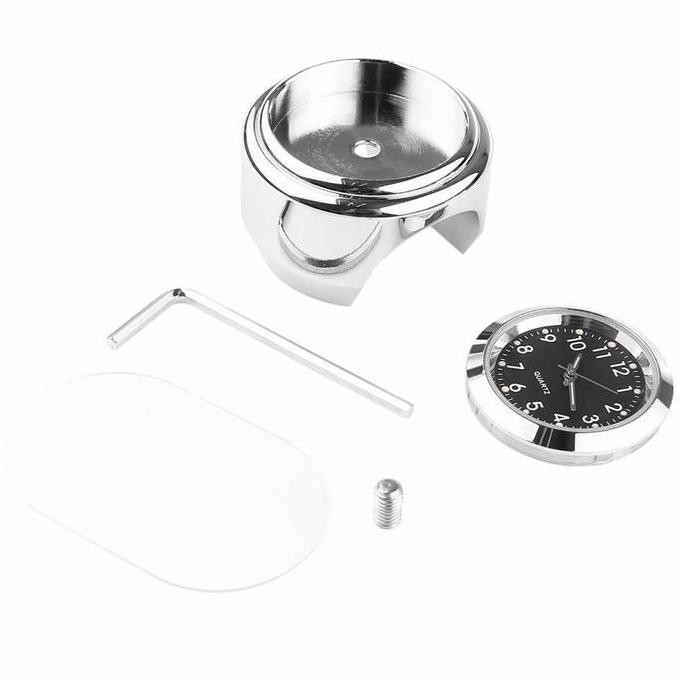 Asli Jam Motor Waterproof Stang Handlebar Motor Analog Digital Variasi Aksesoris