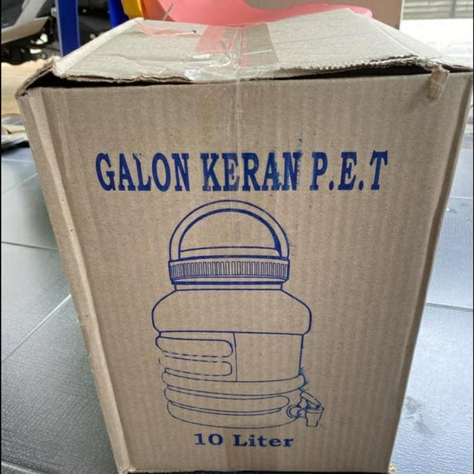 Galon+Kran 10 Liter /Dispenser Mini 10Liter