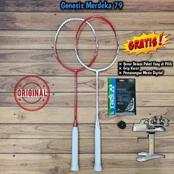 Raket Badminton Hiqua Hi-Qua Genesis Edisi Kemerdekaan /Raket Badminton Hiqua Genesis Merdeka
