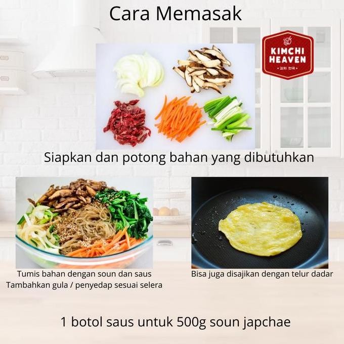 

Promo Japchae Sauce Bumbu Soun Goreng Korea 10 Porsi Halal