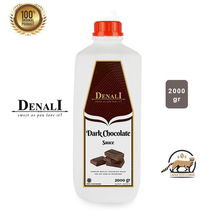 

Promo Dark Chocolate Sauce Denali - Saus Cokelat Hitam Premium Dessert