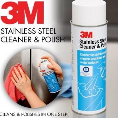 3M Stainless Steel Cleaner & Polish / Cairan Pembersih Stainless