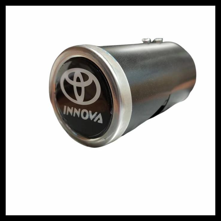 DISKON MUFFLER CUTTER TOYOTA INNOVA TUTUP UJUNG KNALPOT HITAM VARIASI MOBIL