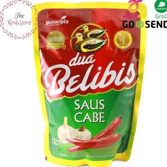 

DUA BELIBIS Saus Sambal Pouch Refill - 1 kg