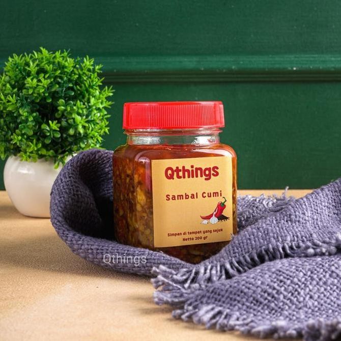 

sambal cumi pedas 200 gr