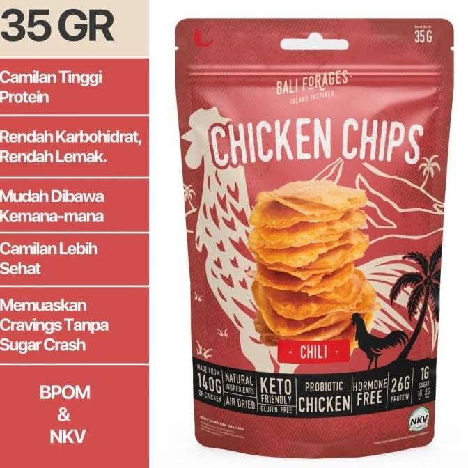 

Chicken Chips Chili Crispy Bali Forages Keripik Daging Ayam Krispi