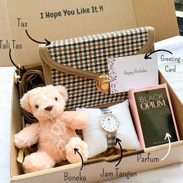 

[B8989]Hampers Gift Box Tas Motif Kotak/Kado Pacar/Kado Anniversary/Kado Valentine/Hadiah Ulang Tahun Cewek/Kado Tas Cewek/Hampers Lebaran/Hampers Ramadan/Hampers Natal/Kado Wedding/Kado Wisuda/Hadiah Ulang Tahun