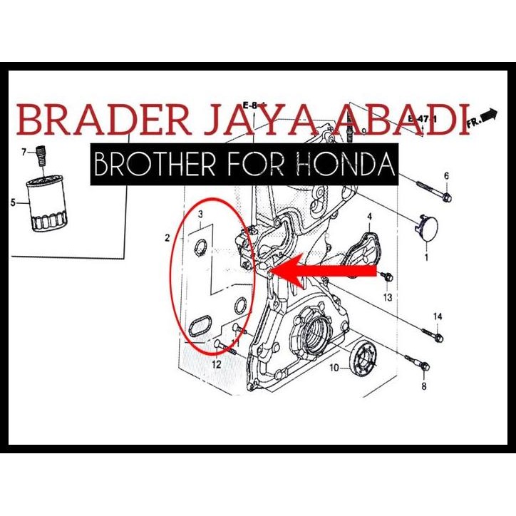 GRATIS ONGKIR O RING SEAL POMPA OLI CIVIC FD FB CRV GEN 3 4 5 2000 HRV 1800 CC ASLI 
