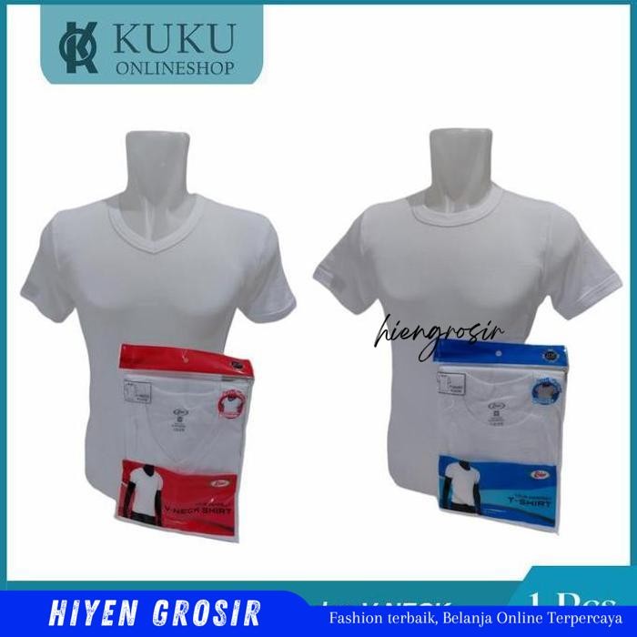 HG- KAOS OBLONG PRIA RIDER PUTIH KAOS DALAM PRIA DALAMAN O & V BY HIEN GROSIR BEST QUALITY 