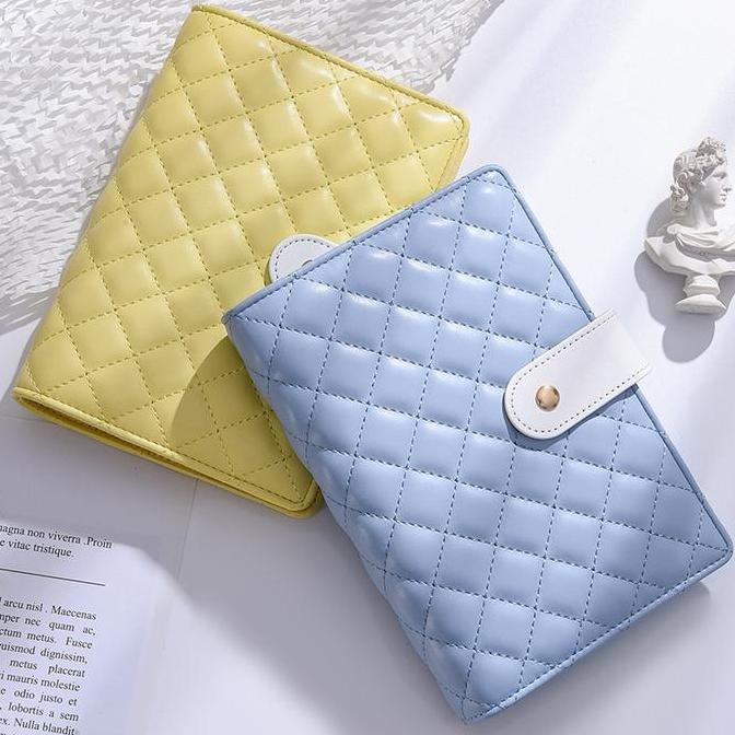 

Binder Tabungan Kulit Puff Diamond A6 6 Lubang Binder Jurnal Tabungan Organizer Uang Budgeting Keuangan