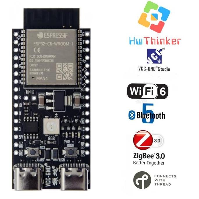 YD-ESP32-C6 core board ESP32-C6-DevKitC-1 WIFI6 BLE Zigbee